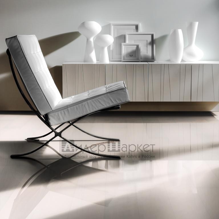 Бук Белое сияние Черс (Kahrs Beech Opaque)