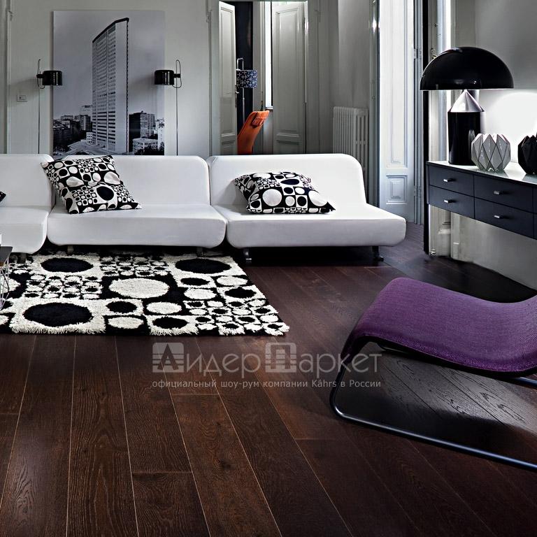Дуб Черный / Черненый* Черс (Kahrs Oak Nouveau Black)