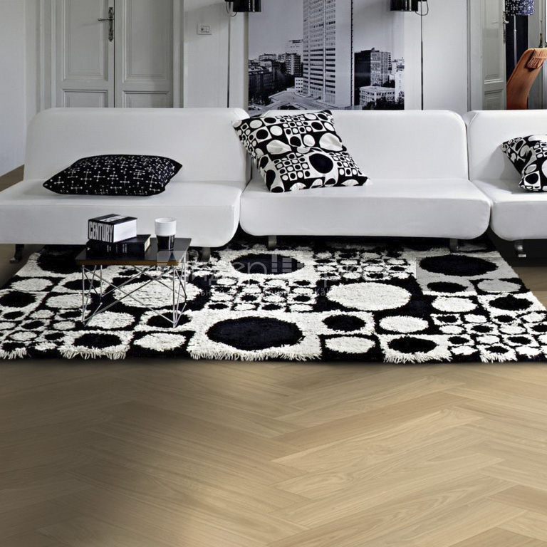 Дуб AB Дымчатое белое масло Черс (Kahrs Oak AB Dim White)
