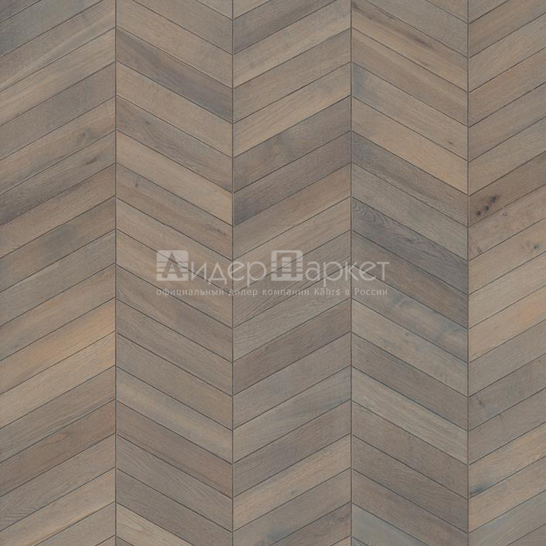Фриз дуб Шеврон Серый Черс (Kahrs Oak Grey)