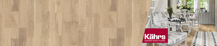 Двухполосная паркетная доска Kahrs в интерьере