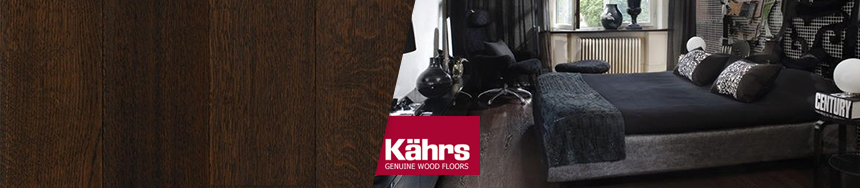 Тёмный паркетная доска Kahrs в интерьере