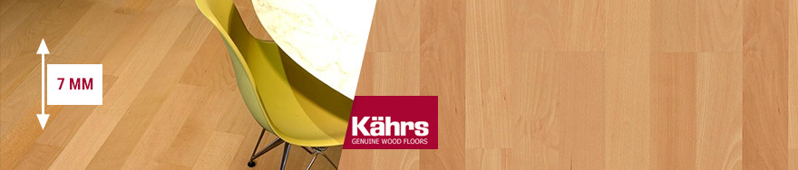 7 мм паркетная доска Kahrs в интерьере