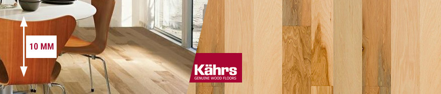 10 мм паркетная доска Kahrs в интерьере