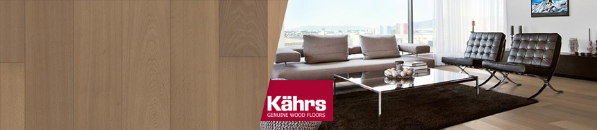 Серая паркетная доска Kahrs в интерьере